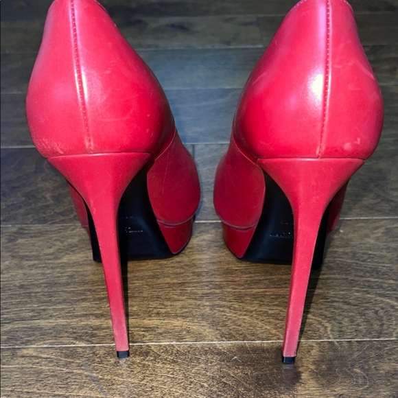 Saint Laurent Janis Red Pumps - Picture 5 of 14